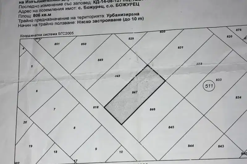 Plot in Dobrich, Bojurec