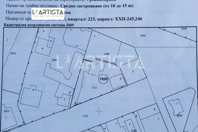 Plot in Sofia, Bykston