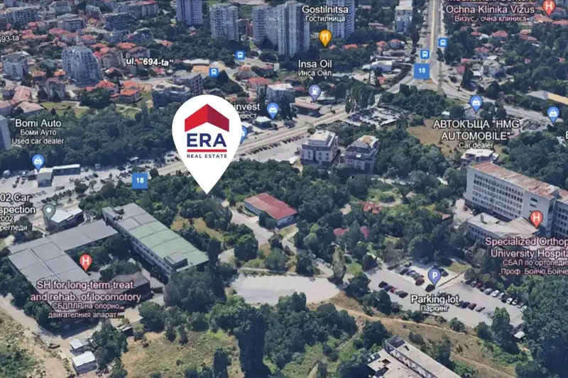 Парцел в София, Горна баня