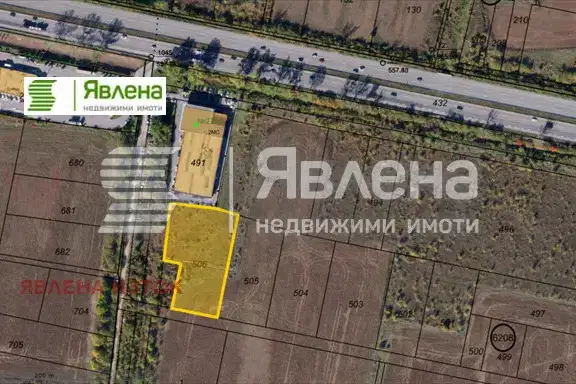 Plot in Sofia, v.z.Vrana - German