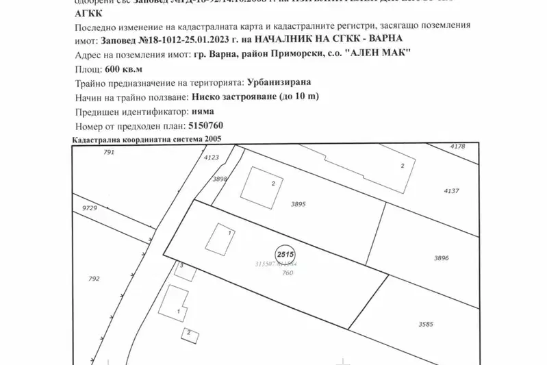 Plot in Varna, Alen Mak