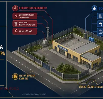 Снимка 4 — Промишлена сграда в Хасково, Промишлена зона - Изток