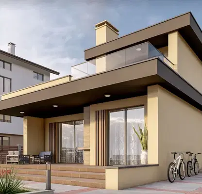 Photo 3 — Two-storey house with 3 bedrooms in Aksakovo, with roof terraces
