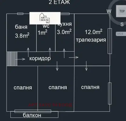 Снимка 4 — Къща с 4 стаи и двор в с. Костенец, област София