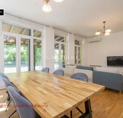 Снимка 2 — Обзаведена къща с 5 стаи в Малинова долина, София с двор