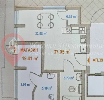 Снимка 5 — Магазин в София, Зона Б-19