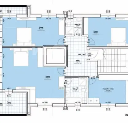 Photo 2 — Four-room apartment in Asenovgrad with modern building
