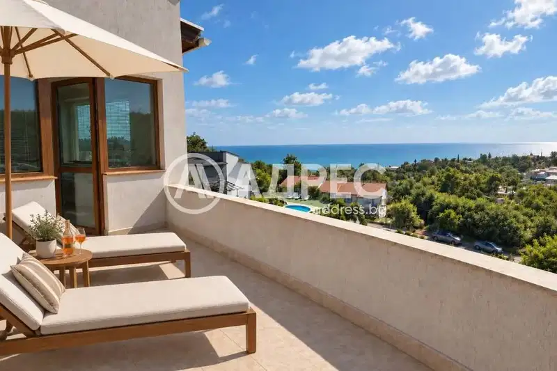 Maisonette with 2 bedrooms and sea view in Balchik