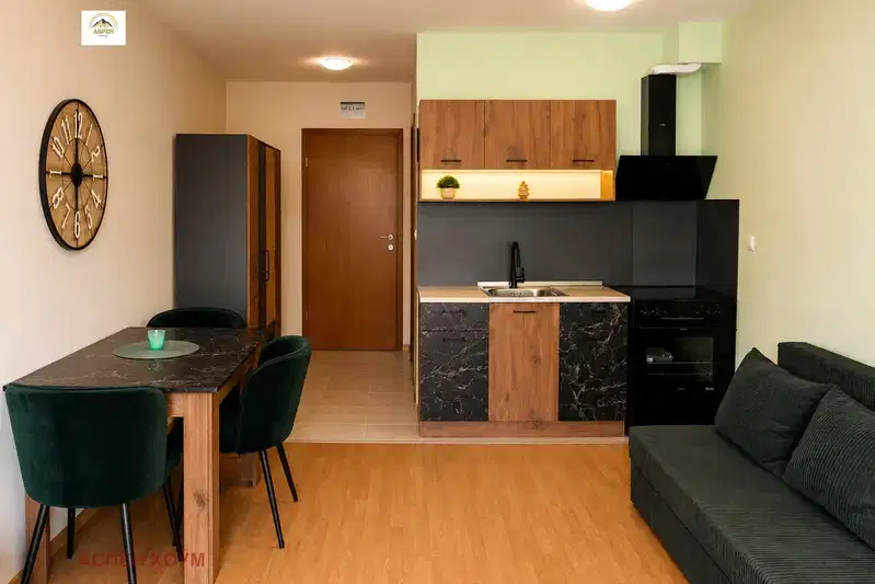 Студио апартамент с тераса в к.к. Aspen Heights, Банско