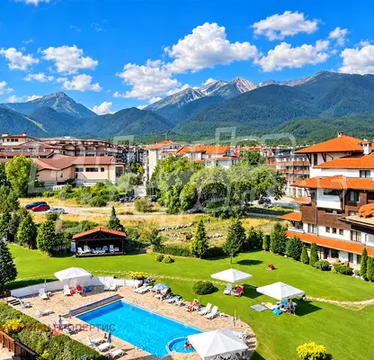 Photo 2 — Two-room apartment with terrace in Bansko, near the lift