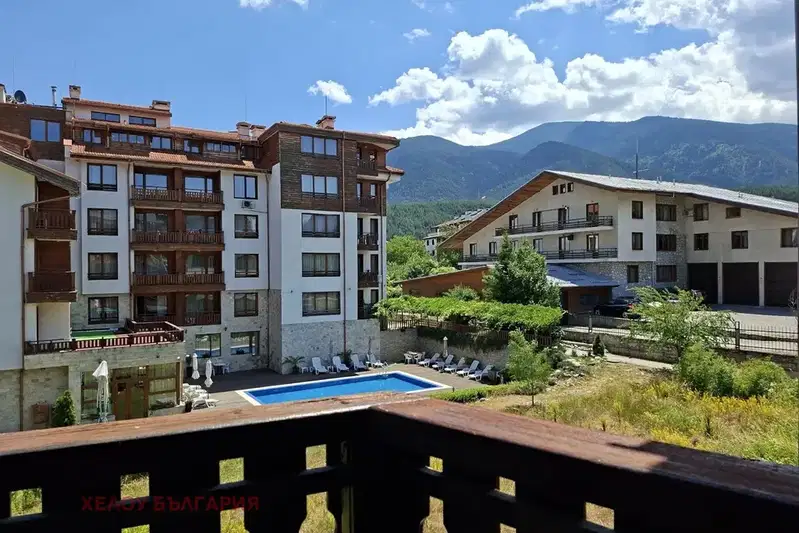Two-room apartment with balcony in the centre of Bansko