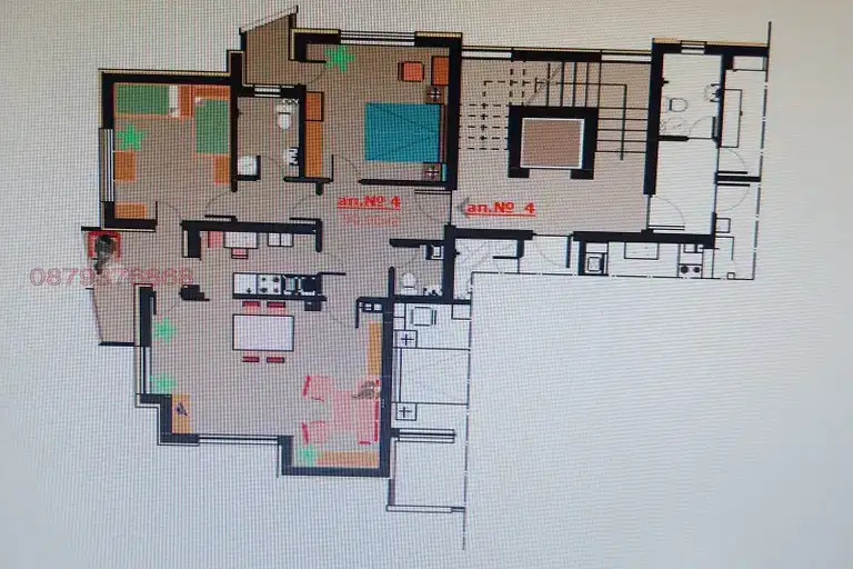 3-bedroom apartment in Blagoevgrad, Shirok Centyr