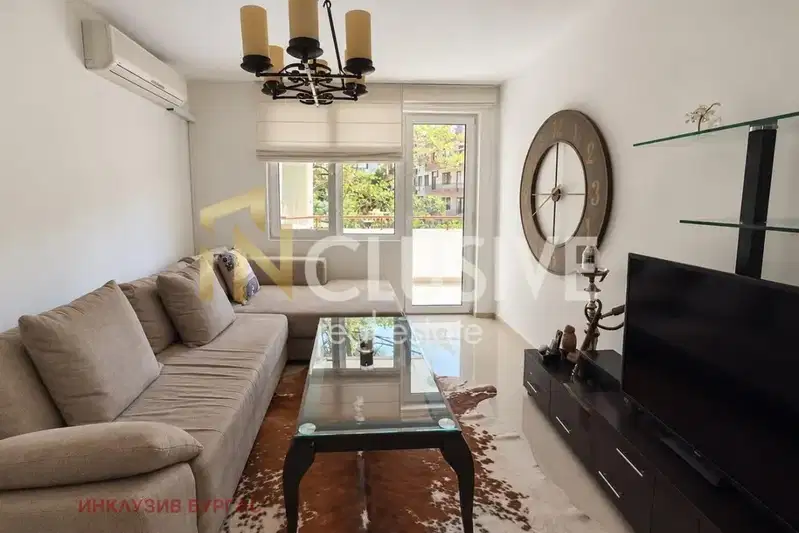 Three-room apartment with two terraces in Izgrev, Burgas