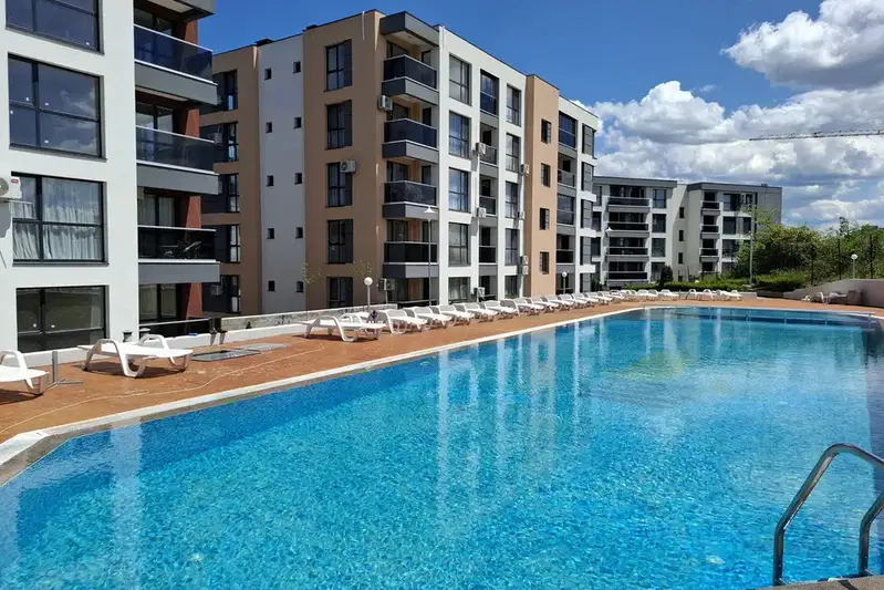 Two-room apartment in Meden rudnik with terrace and parking space