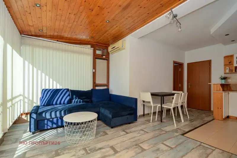 2-room apartment with three separate rooms in Meden rudnik, Burgas