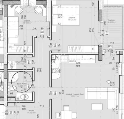 Photo 2 — 3-bedroom apartment in Burgas, Meden Rudnik - Zona V