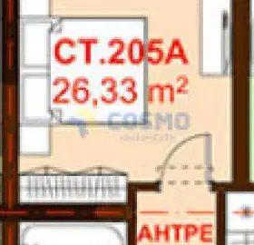 Снимка 2 — Едностаен апартамент в Сарафово с тераса, Бургас