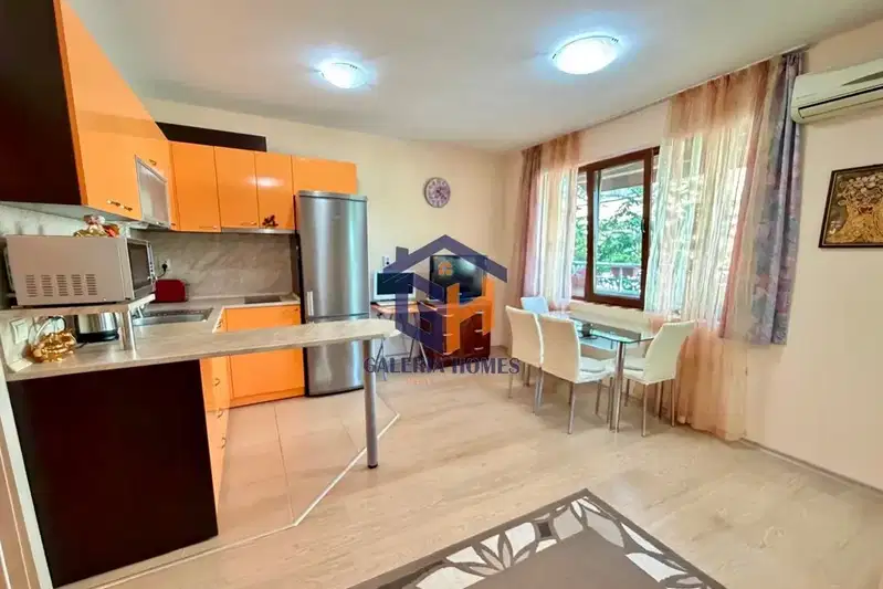 Two-room apartment in Sarafovo with terrace and pool