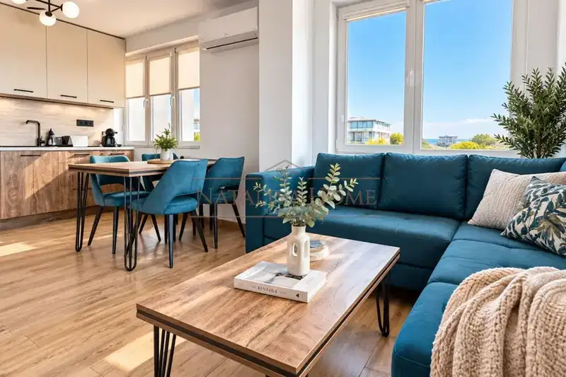 Two-room apartment with large terrace in Sarafovo, Burgas