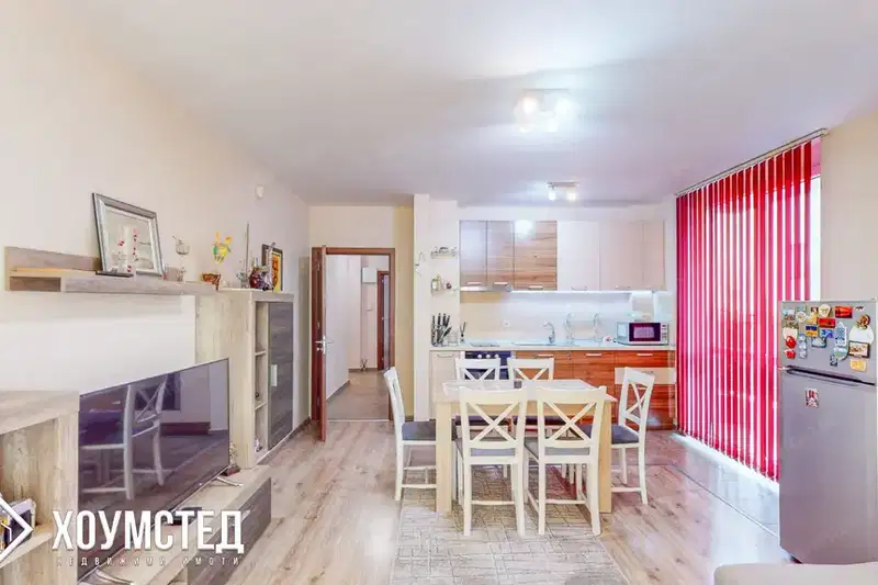 Three-room apartment with parking space in Sarafovo, Burgas