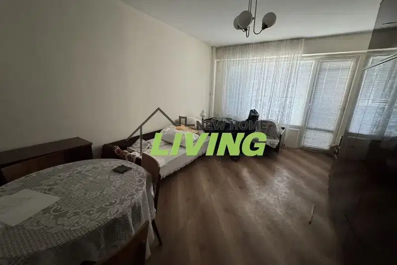 One-room apartment in Slaveykov, Burgas with two terraces