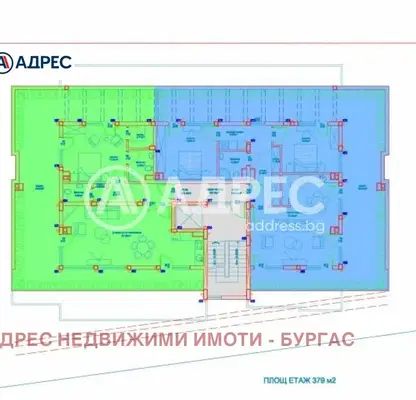 Снимка 3 — Двустаен апартамент с голяма тераса в Славейков, Бургас