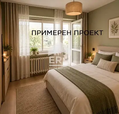 Снимка 2 — 2-стаен апартамент в Славейков, Бургас с потенциал за преустройство