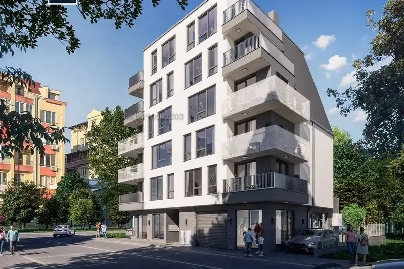 Two-room apartment on top floor in Slaveykov, Burgas