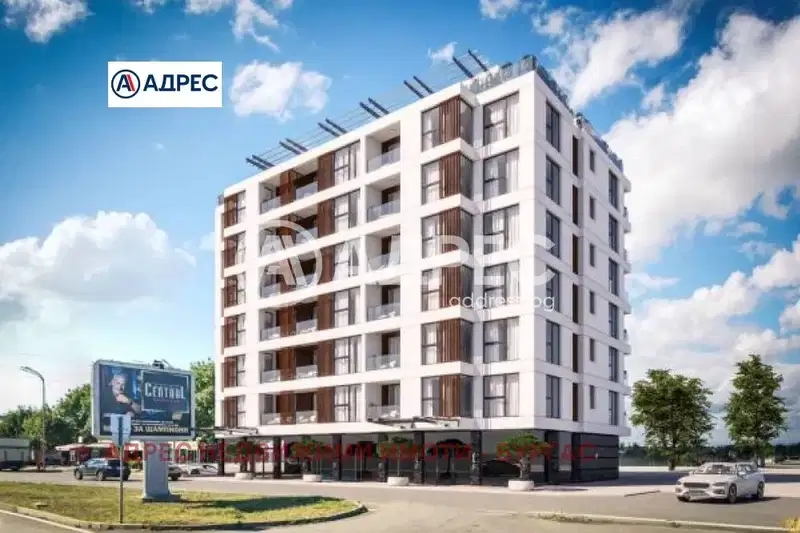 Three-room apartment in Slaveykov, Burgas with elevator