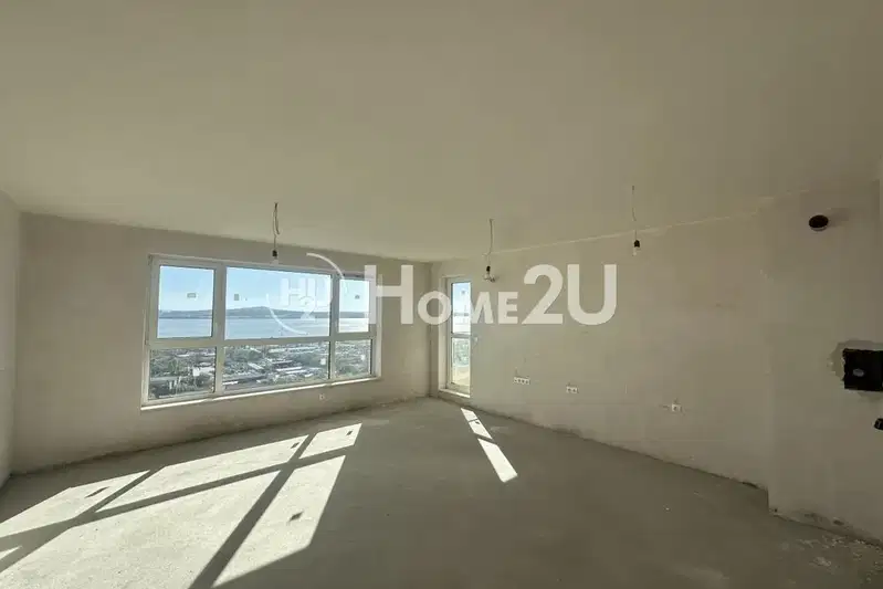 Three-room apartment with panoramic view in Slaveykov, Burgas