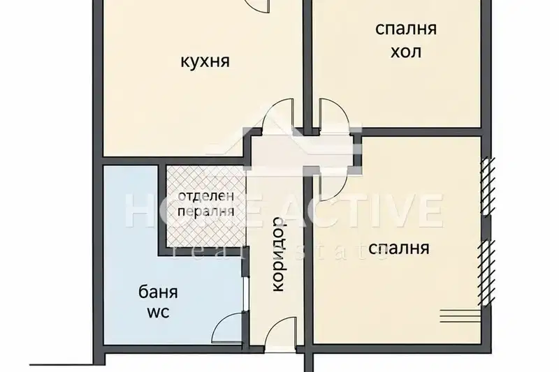 Three-room apartment with panoramic view in Slaveykov, Burgas