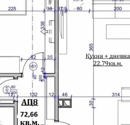 Снимка 2 — Двустаен апартамент в Царево с тераса, ново строителство