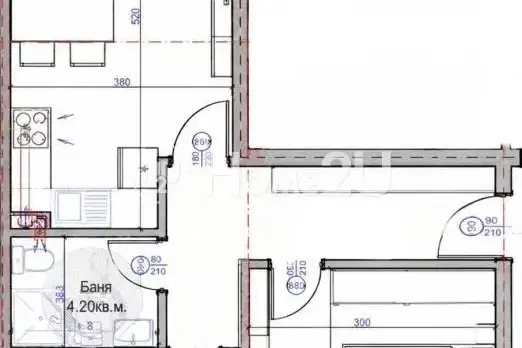 3-bedroom apartment in Burgas, Carevo
