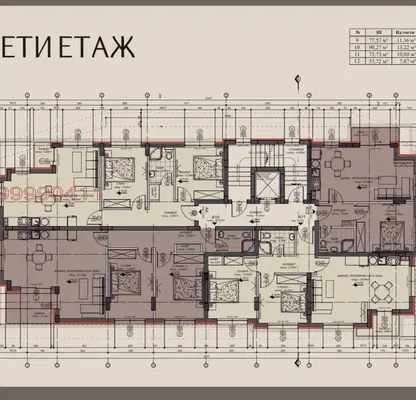Снимка 4 — Тристаен апартамент в Димитровград с паркинг и асансьор