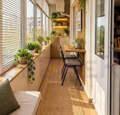 Photo 5 — Two-room apartment in Dobrich with south aspect and terrace