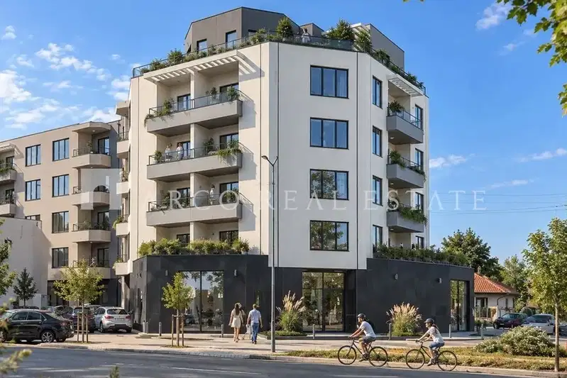 Four-room apartment with two terraces in Elin Pelin