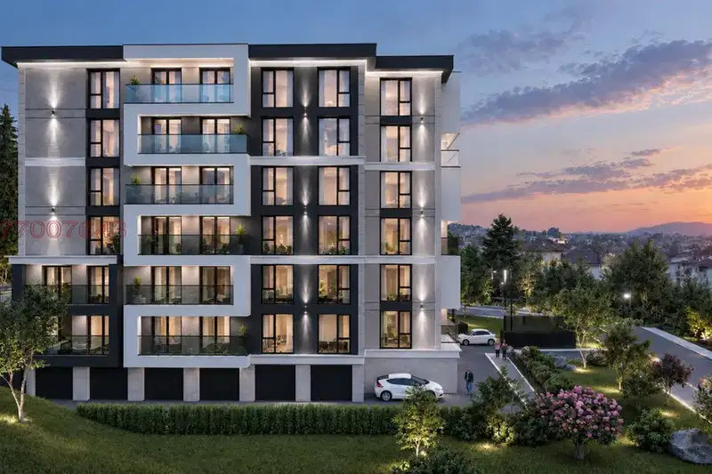 Three-room apartment in Trakiyski, Haskovo with large terrace