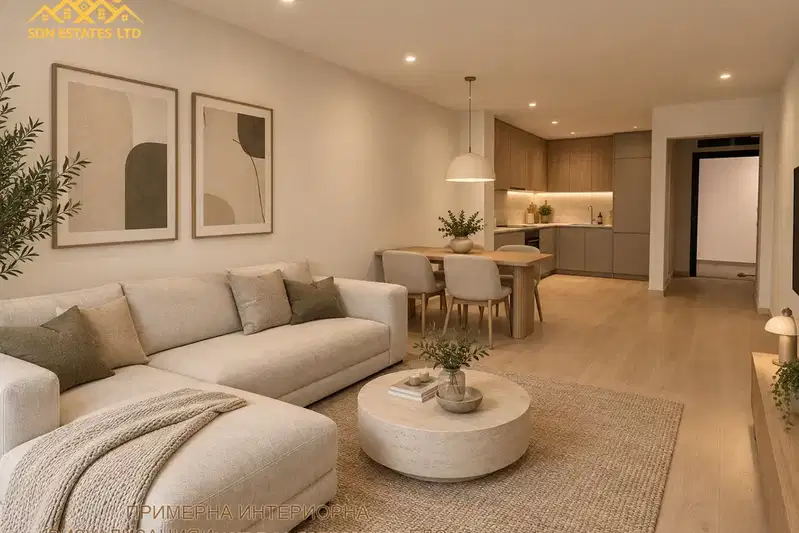 Spacious 2-room apartment in Vasil Levski district, Kazanlak