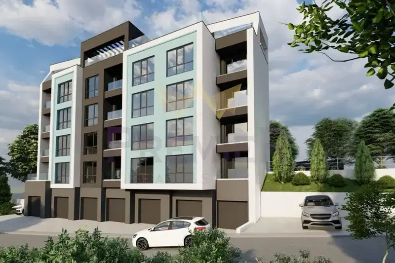 Two-room apartment with terrace in Chaika resort, Varna