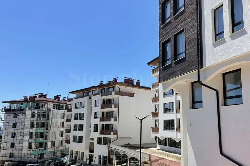 Studio with terrace in Pamporovo resort, new-build
