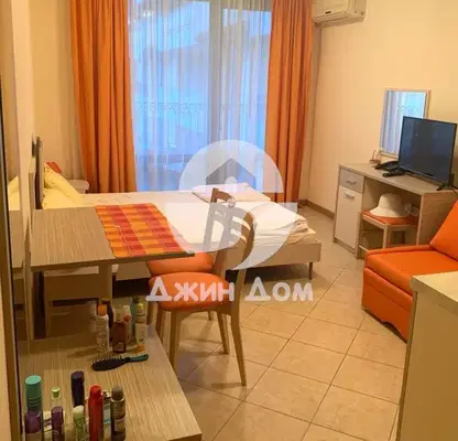 Photo 3 — One-room apartment in Sunny Beach resort with terrace and pool view
