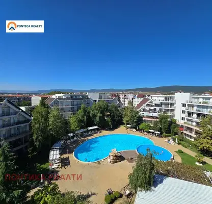 Photo 2 — Two-room apartment in Sunny Beach with view and amenities