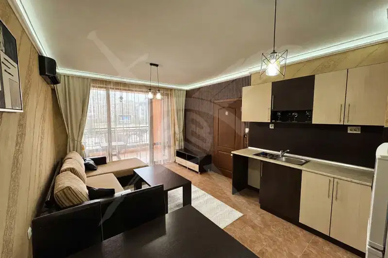 Two-room apartment in Sunny Beach resort