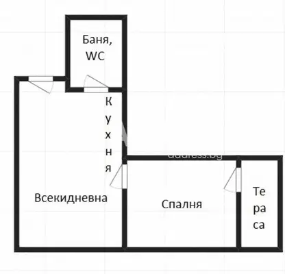 Снимка 4 — Двустаен апартамент в к.к. Слънчев бряг с басейн