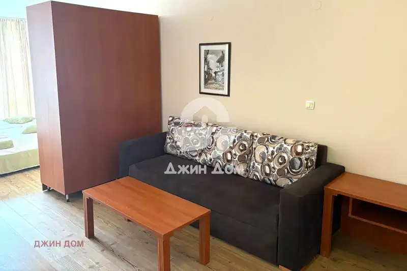 Two-room apartment with pool view in Sunny Beach
