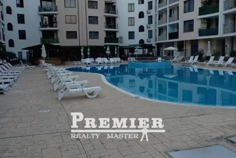 Two-room apartment in Sunny Beach 200 m from the sea