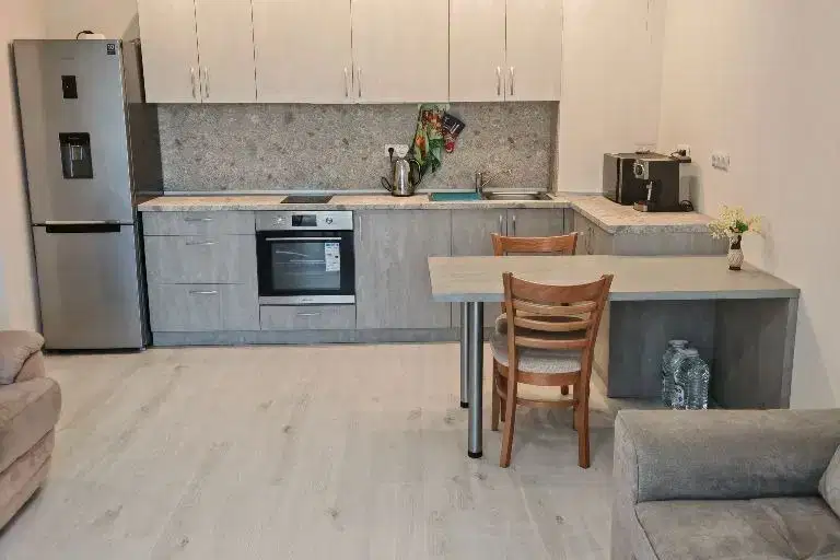 Two-room apartment in Sv. Sv. Konstantin i Elena with pool