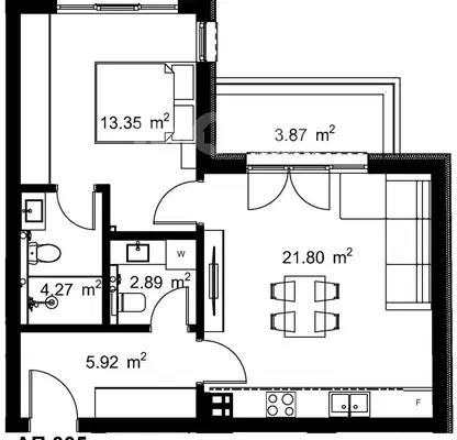 Photo 2 — Two-room apartment in the resort complex Sv.Sv. Konstantin and Elena with terrace