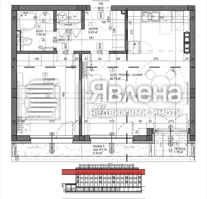 Photo 3 — 2-bedroom apartment in Sv.Sv. Konstantin I Elena