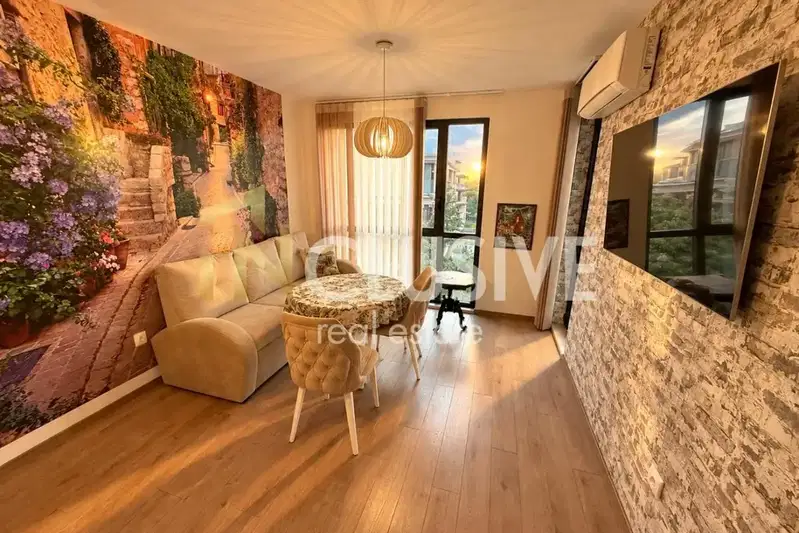 Two-room apartment with terrace in the resort complex Sv. Sv. Konstantin i Elena